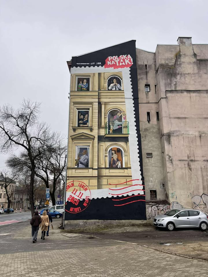 25 mural polska na tak